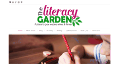 Desktop Screenshot of literacygarden.com